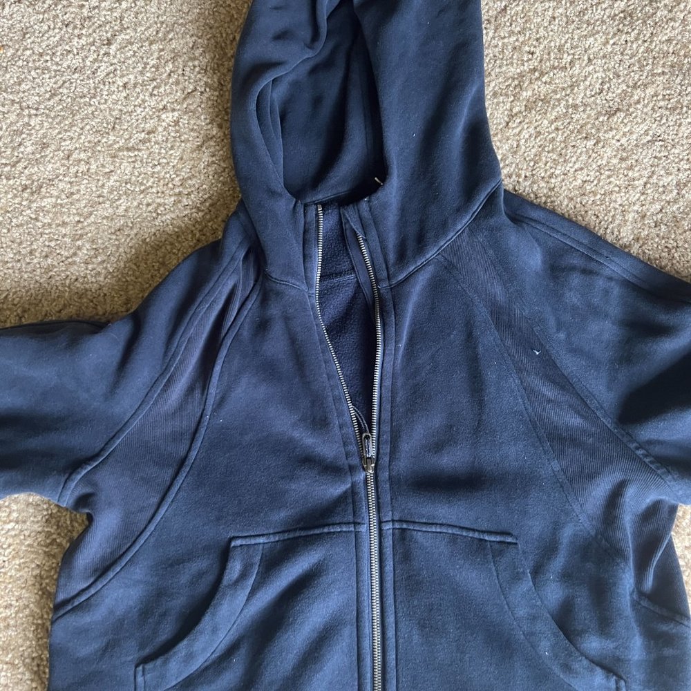 Scuba Oversized Full Zip Hoodie